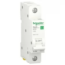 Автоматический выключатель SCHNEIDER ELECTRIC RESI9 (АВ) С 32А 1P 6000А, R9F12132