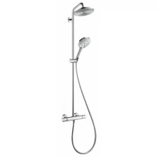 Душевая система hansgrohe Raindance Select S 240 Showerpipe с термостатом 27116000, хром