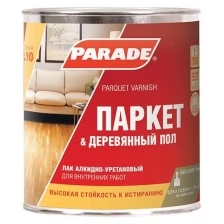 Лак паркетный алкидно-уретановый Parade L10 10л, глянцевый