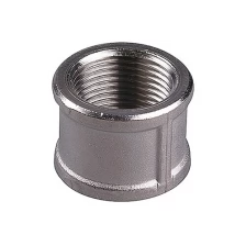 Муфта General Fittings никелированная латунь, 1/2" 51091-1/2 .