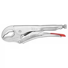 Клещи зажимные KNIPEX 4114250 оцинкованные, глянцевая поверхность 250 mm