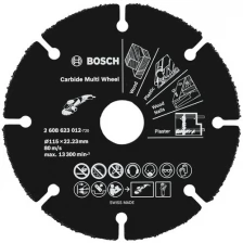 Диск пильный BOSCH 2608623012, по дереву, 115 х 1,0 х 22,23 мм