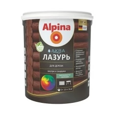 Защитная лазурь для дерева Alpina Аква, 2,5 л, палисандр