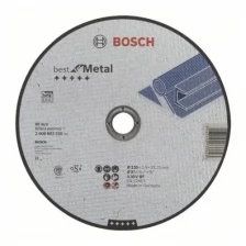 Круг отрезной BOSCH Best по металлу 230x2,5мм, прямой