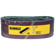 Лента шлифовальная (10 шт; 64x356 мм; 150G) DEWALT DT3669