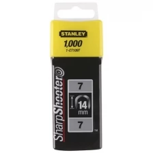 Скобы для степлера Stanley 1-CT109T тип СТ 100 14 мм для кабеля (1000 шт.)