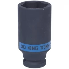 Головка Торцевая Ударная Глубокая Шестигранная 1/2", 30 Мм King Tony 443530m KING TONY арт. 443530M