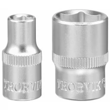 Головка 1/4" 9 мм 6 гр. Thorvik, (1 шт.)