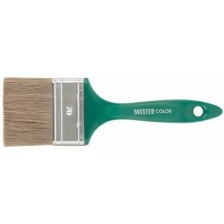 Кисть флейцевая Master Color 30-0234 толщ. 16 мм, 70% ПЭT/30% натур. щетина, нерж.обжим, пласт.руч ка, ширина 70 мм