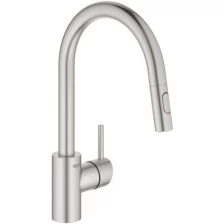 Однорычажный смеситель Grohe Concetto New суперсталь 31483DC2